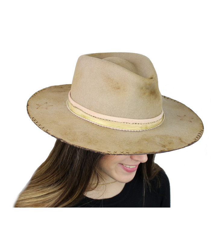 Sombrero de fieltro 100% lana merino "GRECIA"
