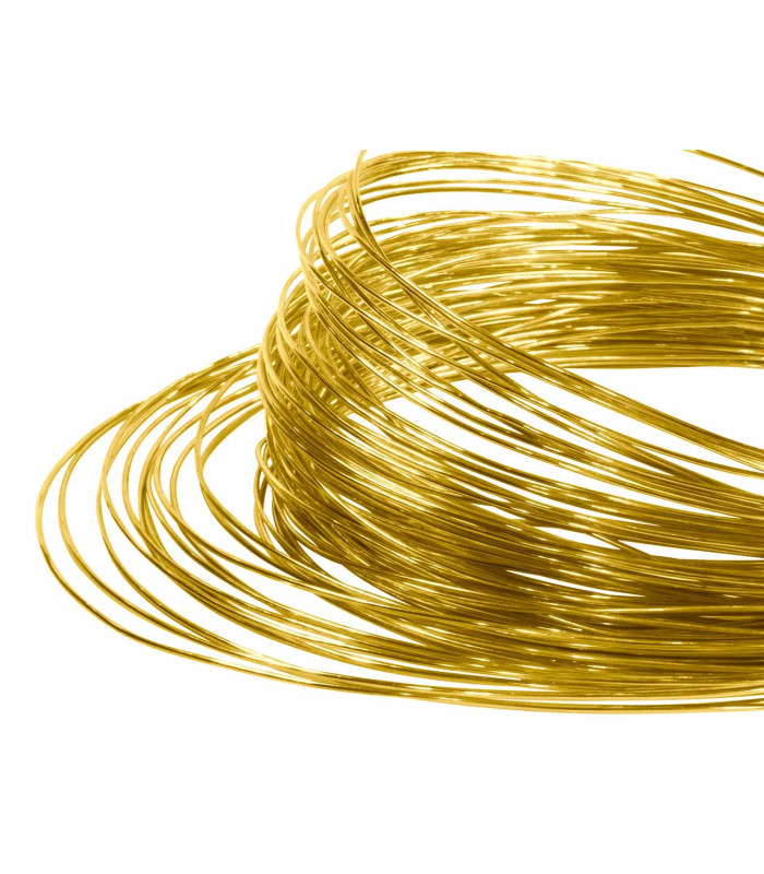 BRASS WIRE - 1Kg SPOOL x 0,30mm diameter