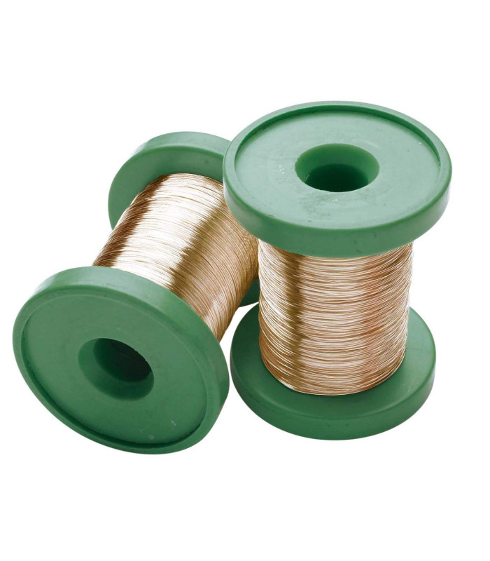 BRASS WIRE - 1Kg SPOOL x 0,30mm diameter
