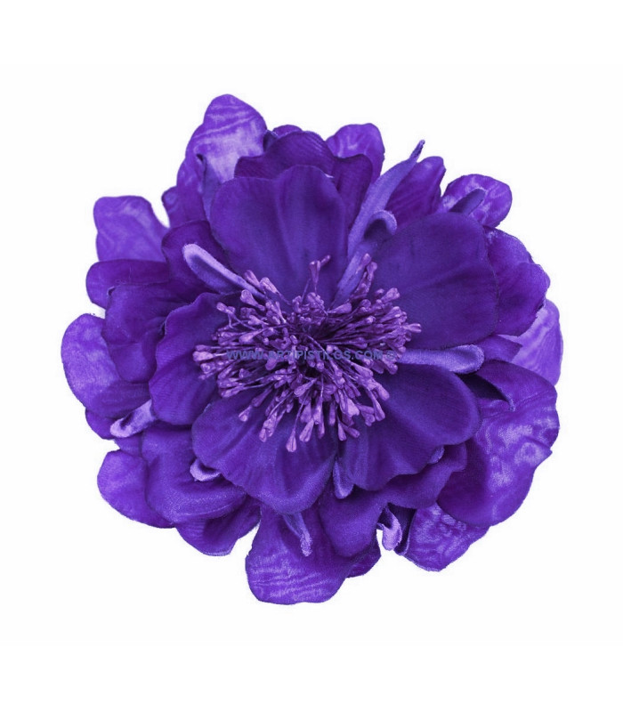 FLOR DE TELA "RUNA" 14 cm