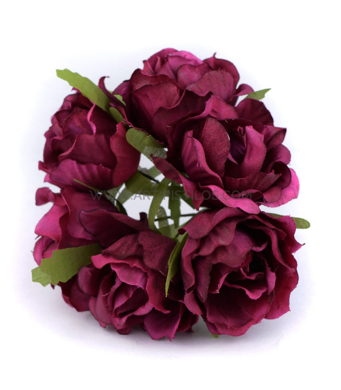 FABRIC FLOWER BOUQUET (6 PCS) "MALMO"