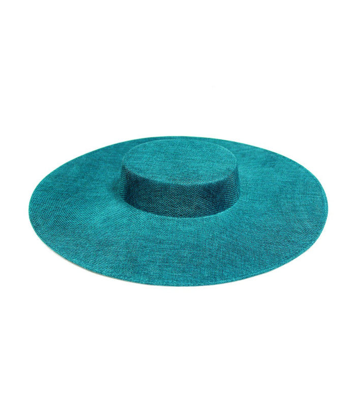 Chapéu Canotier com Copa Baixa "SAMIRA"