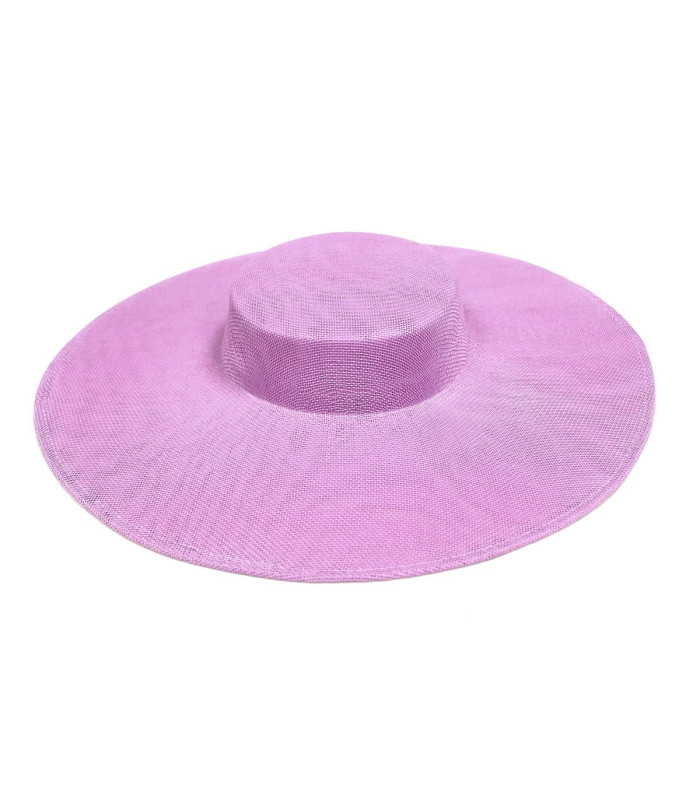 Chapéu Canotier com Copa Baixa "SAMIRA"