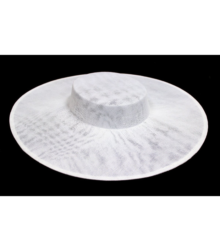 Chapéu Canotier com Copa Baixa "SAMIRA"
