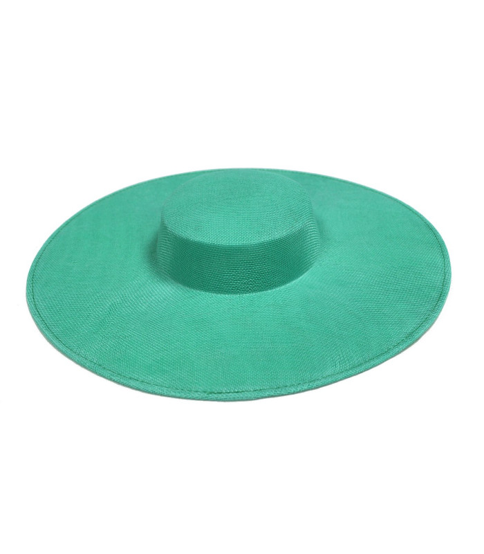 Chapéu Canotier com Copa Baixa "SAMIRA"
