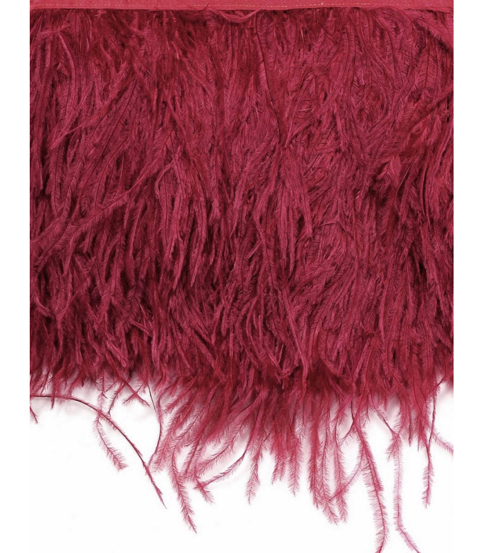 FRINGE OSTRICH FEATHERS 10 CMS.