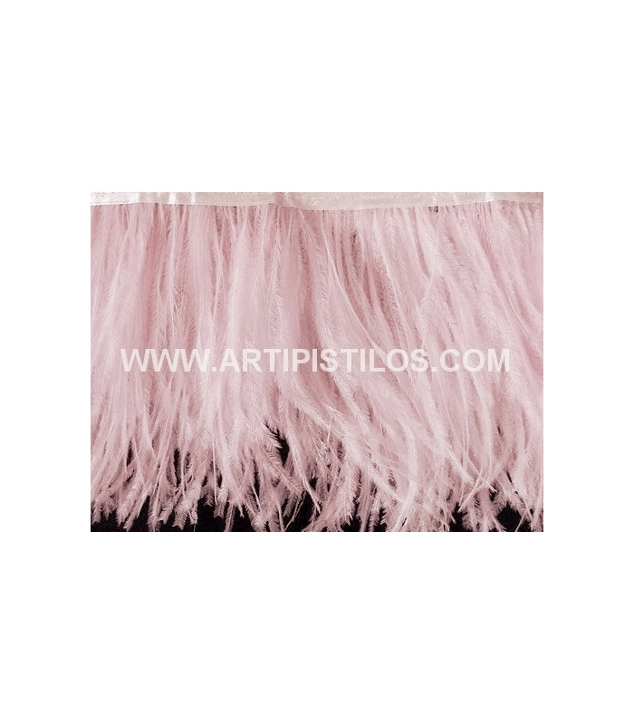 OSTRICH FEATHERS FRINGE - 2 PLY. FIRST QUALITY - 10 CMS.