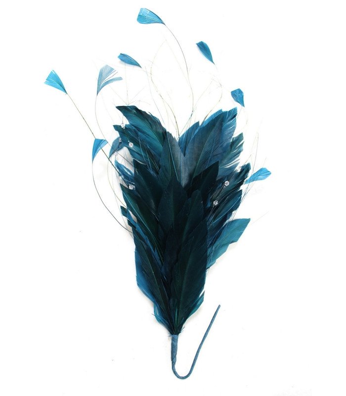 FEATHER MOUNT ROOSTER/OSTRICH/GOOSE
