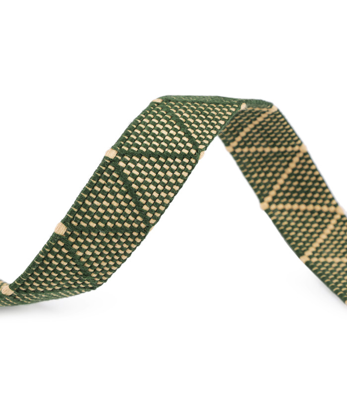Double-sided decorative webbing strap 30 mm x 1 mt
