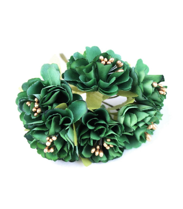 BOUQUET 6 FABRIC FLOWERS