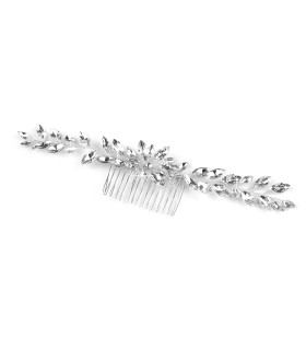 Decorative Bridal Comb with Rhinestones