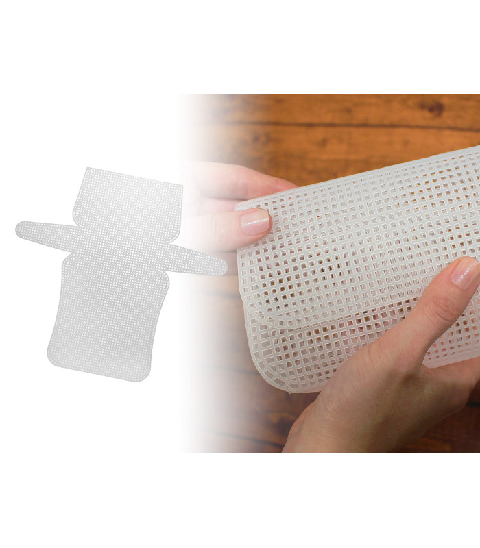 Plastic Mesh Canvas Sheets for Bag and Wallet Making