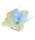 TOCADO DE CRIN FLOR PLUMA "LILIUM"