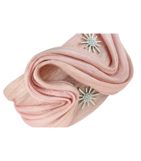SINAMAY SILK HEADBAND 'CELESTINE'