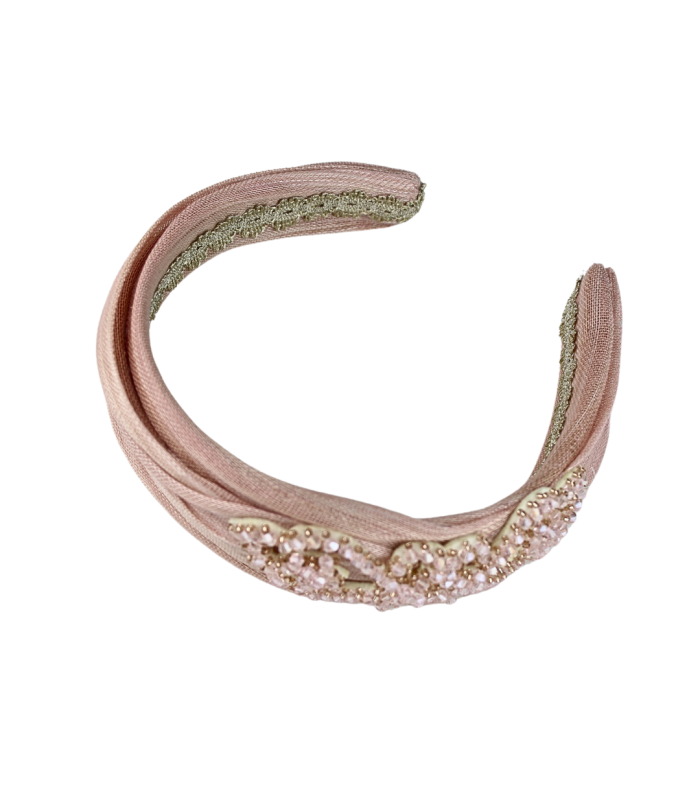 SINAMAY SILK 'ECLIPTA' HEADBAND