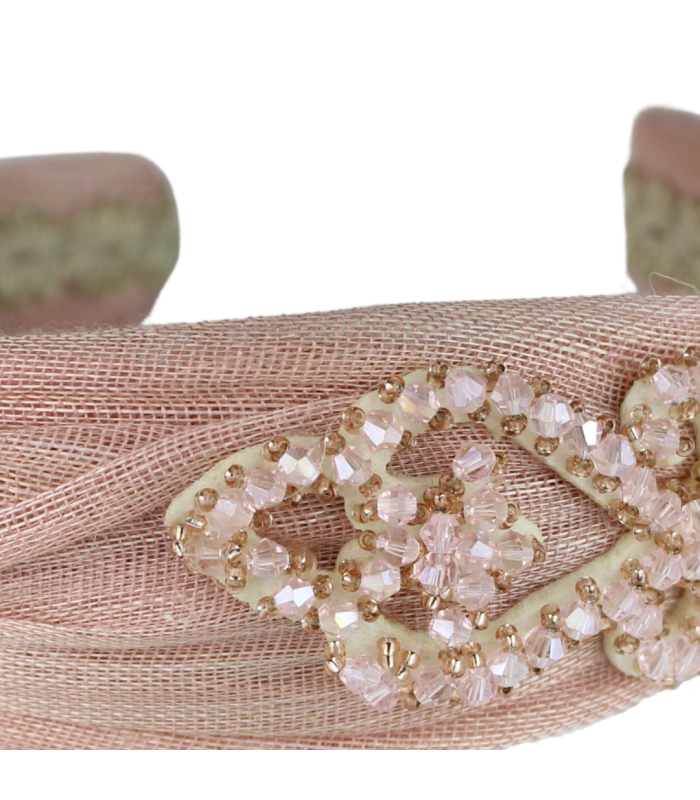 DIADEMA DE SINAMAY SEDA "ECLIPTA"