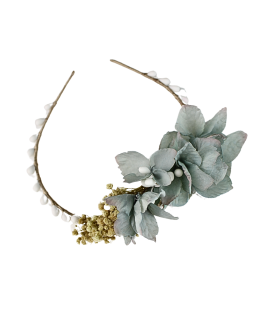 FABRIC FLOWER CHILDREN'S HEADBAND