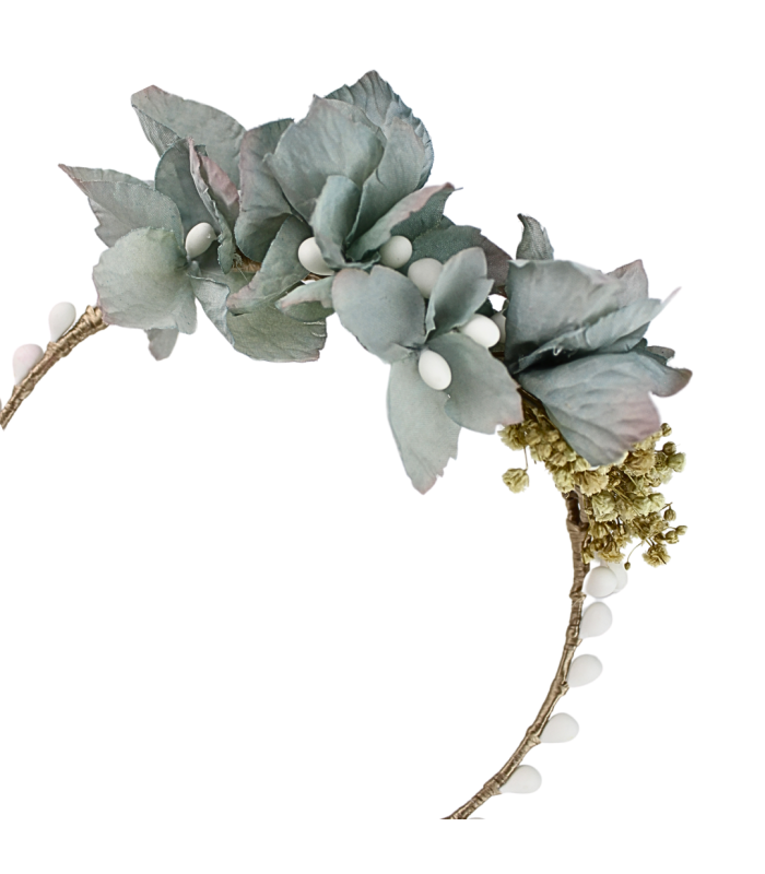 FABRIC FLOWER CHILDREN'S HEADBAND