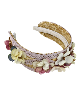 STRAW CHILDREN'S HEADBAND