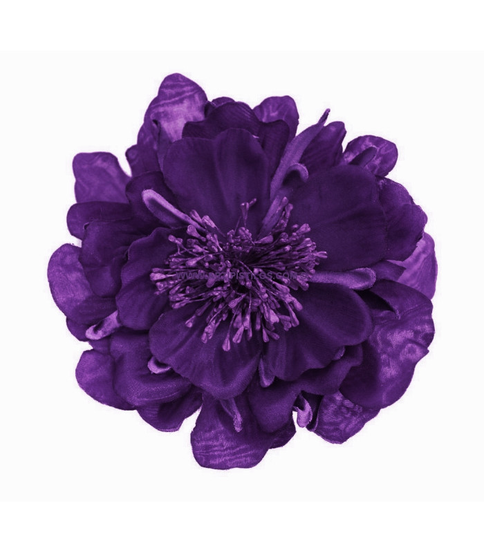 FLOR DE TELA "RUNA" 14 cm