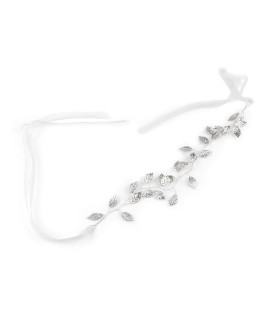 Handgefertigter Haarschmuck mit Blättern