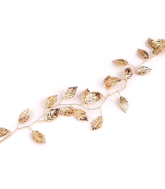 Ornamento de Cabelo com Folhas