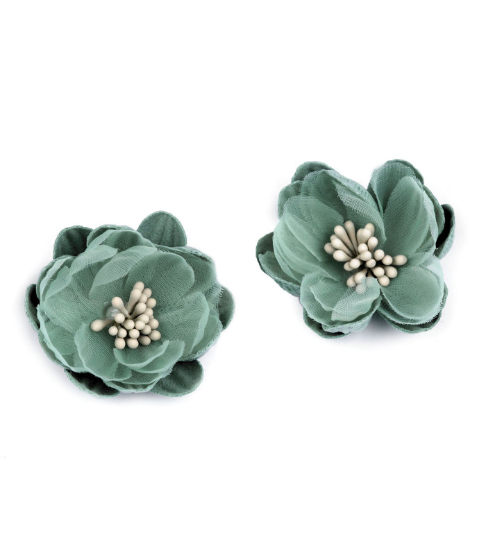 Flor de Tecido para Colar Ø5 cm
