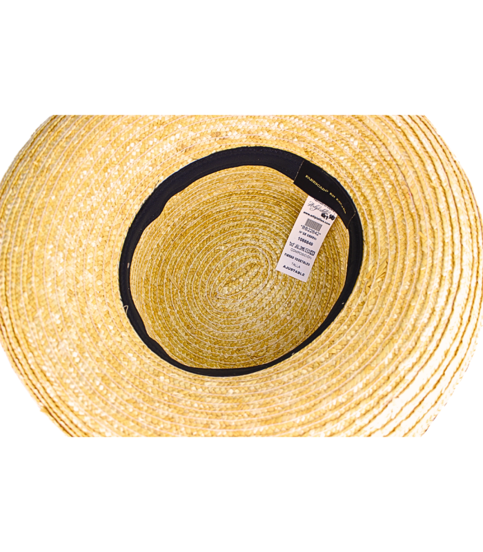 BRAIDED STRAW HAT (adjustable)
