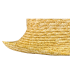 SOMBRERO DE PAJA TRENZADA AJUSTABLE