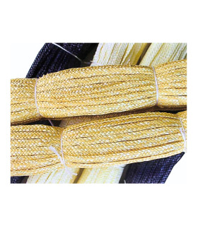 Palha Natural Trançada Milão Premium 5mm