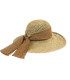 ADJUSTABLE WOMEN'S SUN HAT - VEGETABLE FIBERS