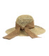 ADJUSTABLE WOMEN'S SUN HAT - VEGETABLE FIBERS