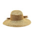 ADJUSTABLE WOMEN'S SUN HAT - VEGETABLE FIBERS