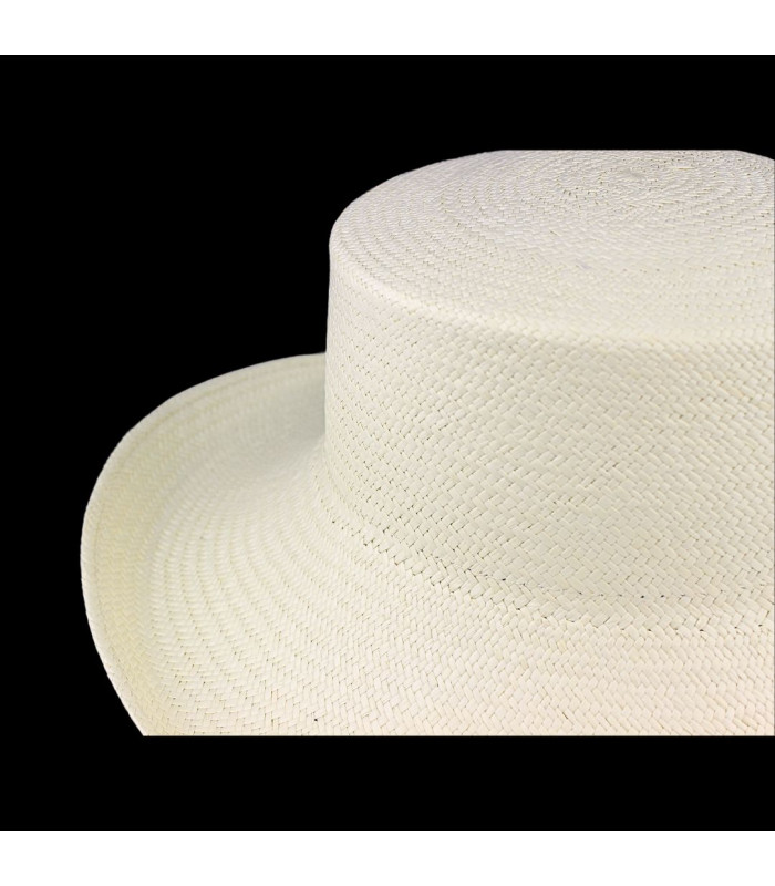 ADJUSTABLE PANAMA WIDE-BRIM HAT