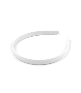 DIADEMA DE PLÁSTICO BLANCA