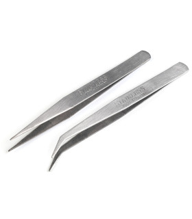 METAL TWEEZERS WITH A LENGTH OF 12.5 CM