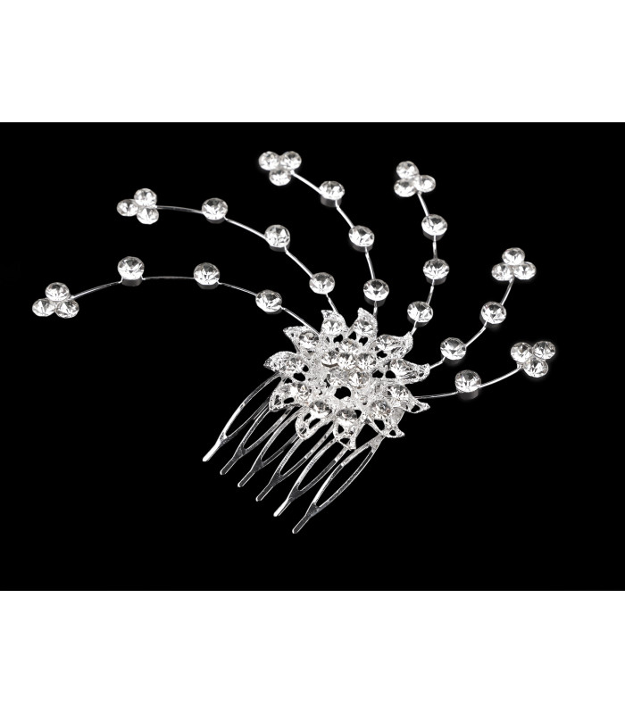 RHINESTONE HAIR COMB