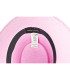 SOMBRERO DE FIBRAS VEGETALES ROSA AJUSTABLE