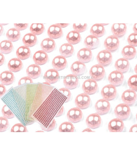 PERLAS DE IMITACION AUTO-ADHESIVAS