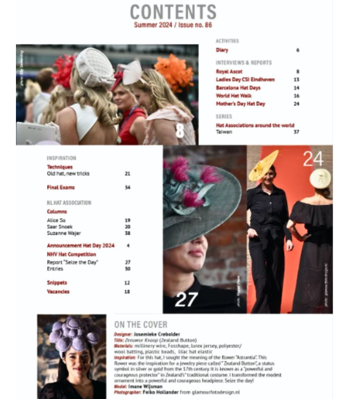 HATLINES SUMMER 2024 ISSUE 86