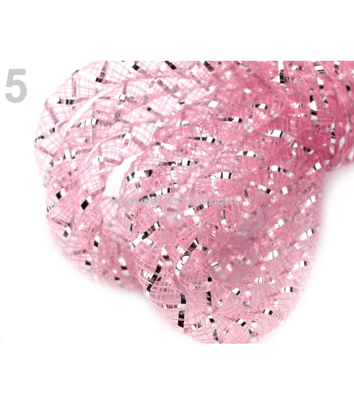 TUBULLAR CRIN WITH LUREX 4,5 MM.