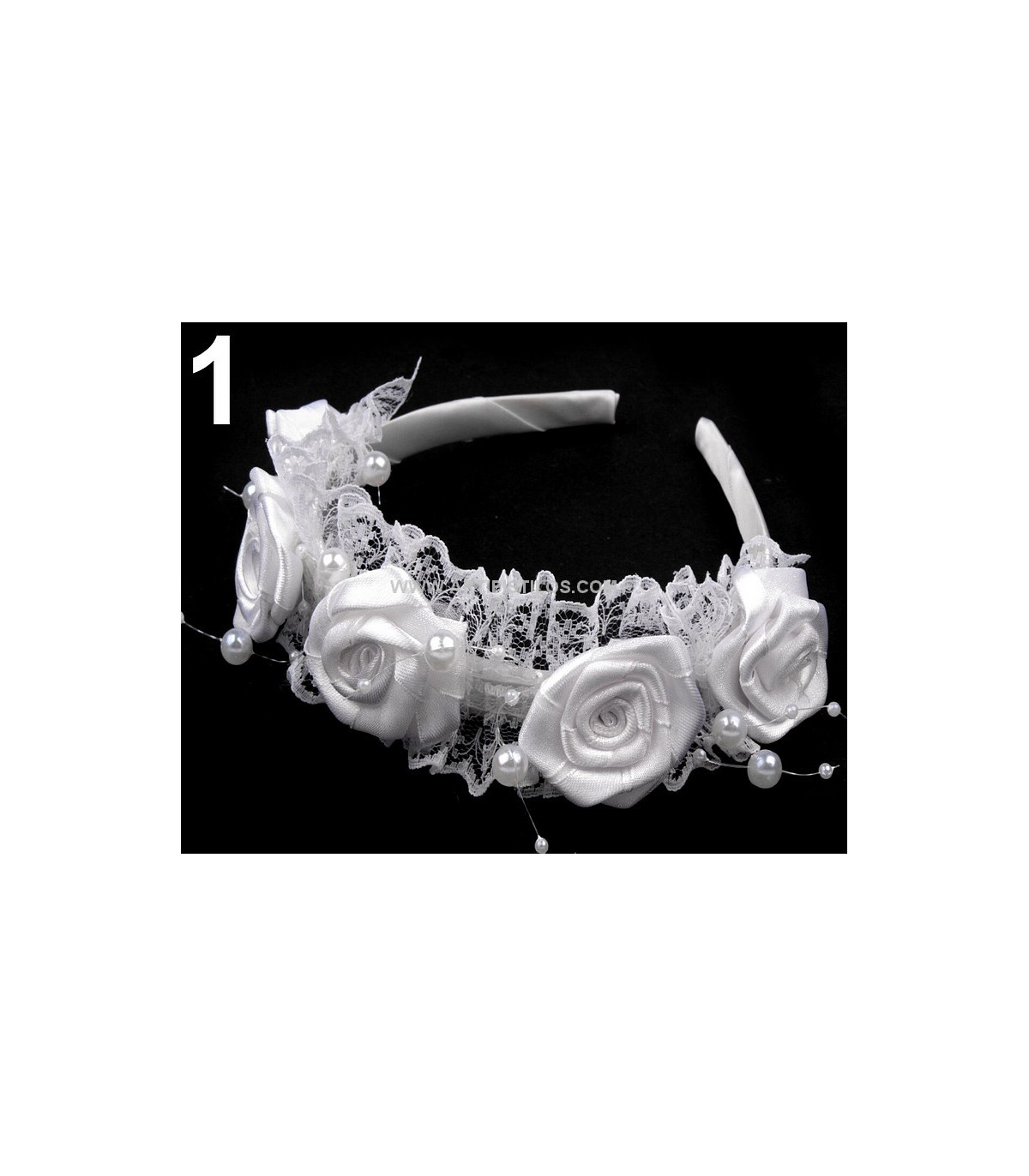 Flamingo Flowers Aliceband main image 1