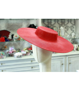 Low Crown Canotier "SAMIRA"