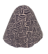 100% WOOL FELT CONE WITHOUT STIFFENER