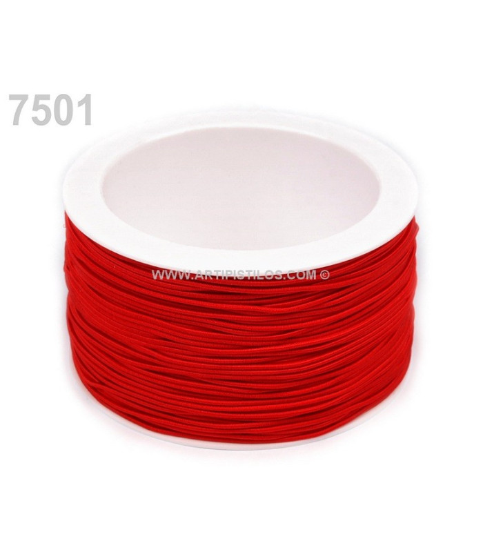 CORDÃO ELASTICO 1,2 MM. x 50 MT.