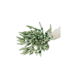 GRANULATED SPEARHEAD STAMEN GREEN