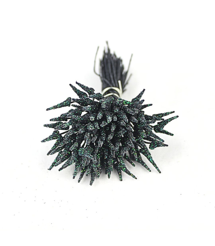 IRIDISCENT SPEARHEAD STAMEN BLACK/BLACK