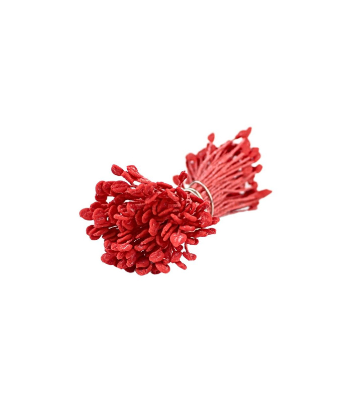 OAR STAMEN 2 SIDES RED ANTHER/RED FILAMENT