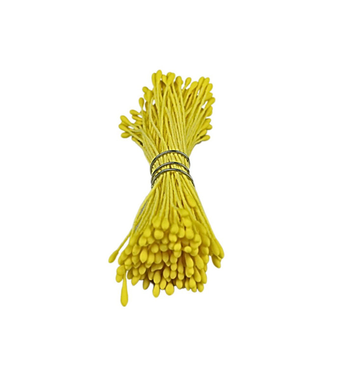 PISTILO MATE FINO 2 LADOS COLOR AMARILLO/AMARILLO