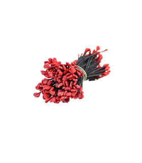OAR STAMEN 2 SIDES RED ANTHER/BLACK FILAMENT